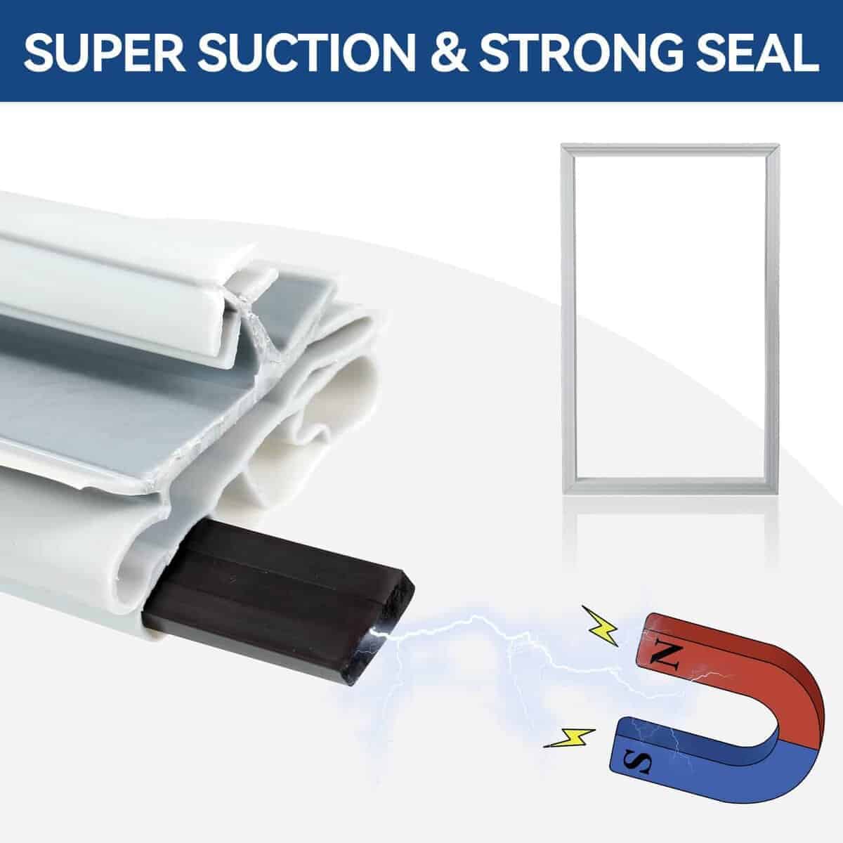 Sello de Puerta de Refrigerador Congelador de Reemplazo - Imagen 4