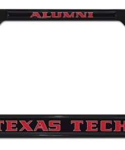 Marco de Placa de Licencia de Metal Negro con -Negro