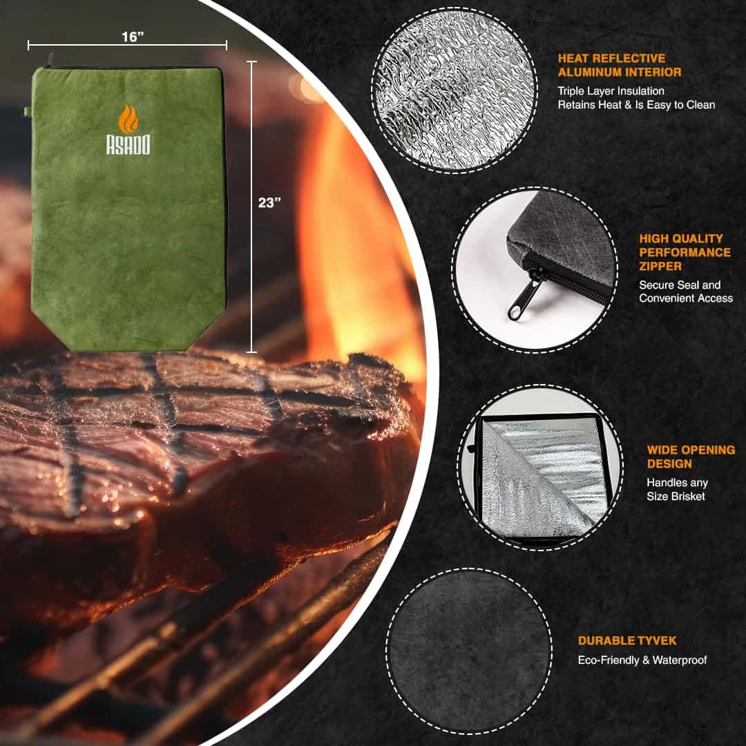 Bolsa Aislante para Reposar Carne para Retención de Humedad - Imagen 3