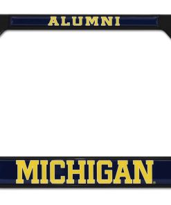 Marco de placa de licencia de metal negro -Negro de Alumni 3