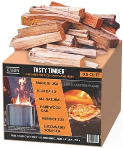 KABIN Tasty Timber - 11 LBS Leños de Roble Secados en Horno