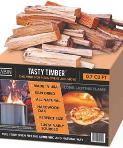 KABIN Tasty Timber - 13 LBS Minis de Roble Secados al Horno