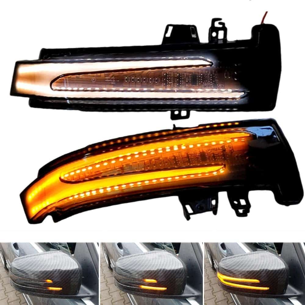 Hacreyatu Luces de Señal de Giro Secuencial Led Dinámicas