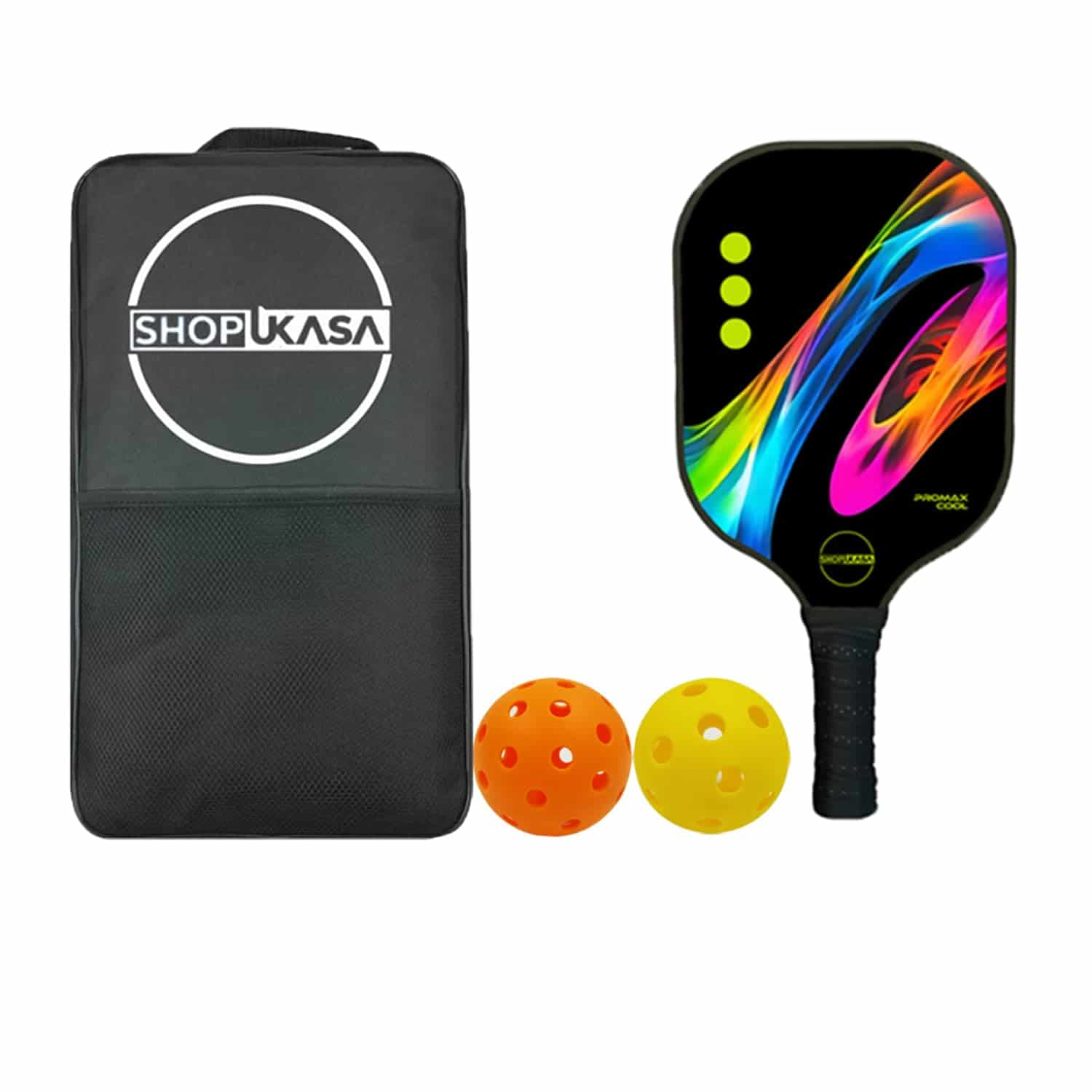 Set de 1 Paleta de Pickleball SHOPUKASA, Superficie de