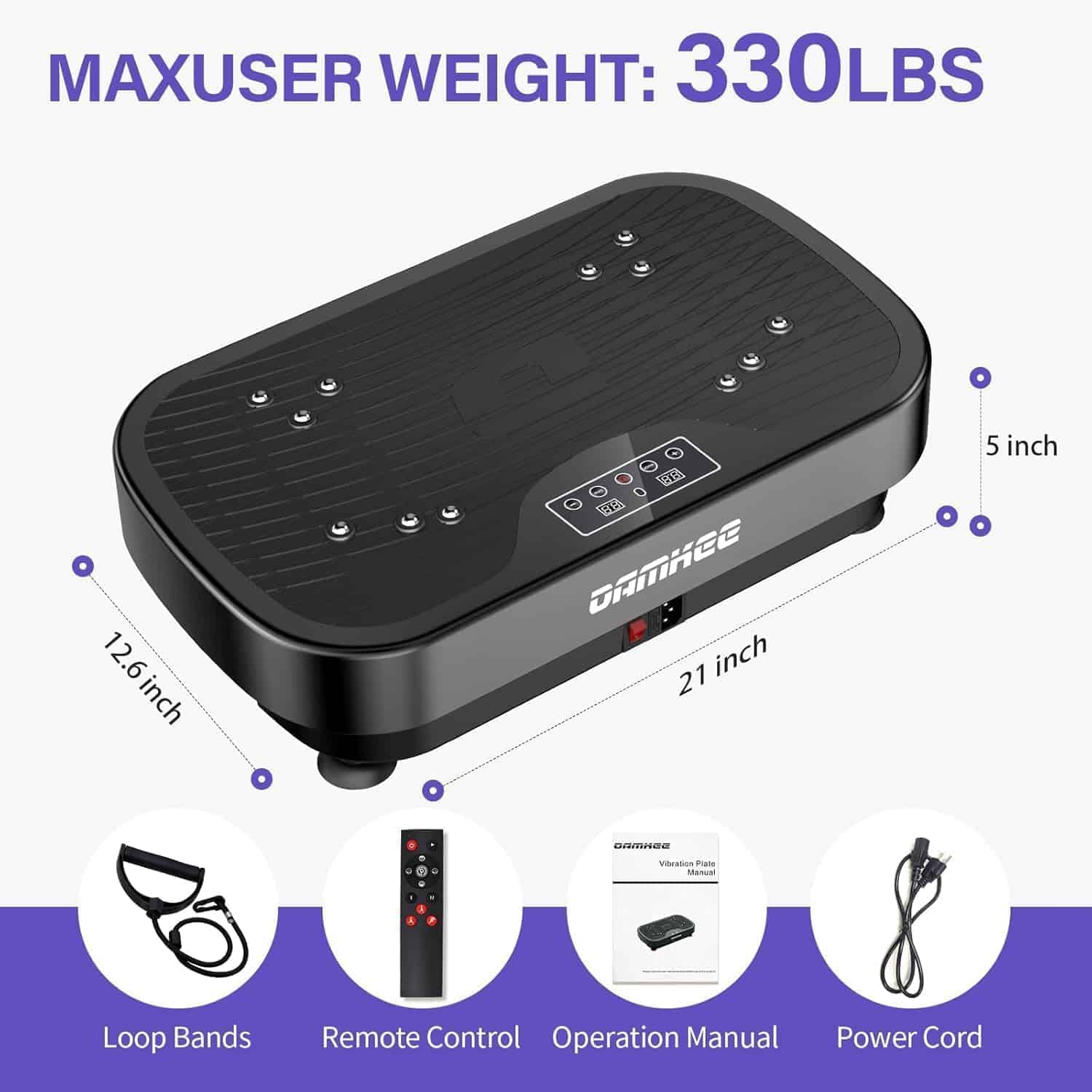 Máquina de Plataforma Vibratoria DamKee, Plataforma - Imagen 8