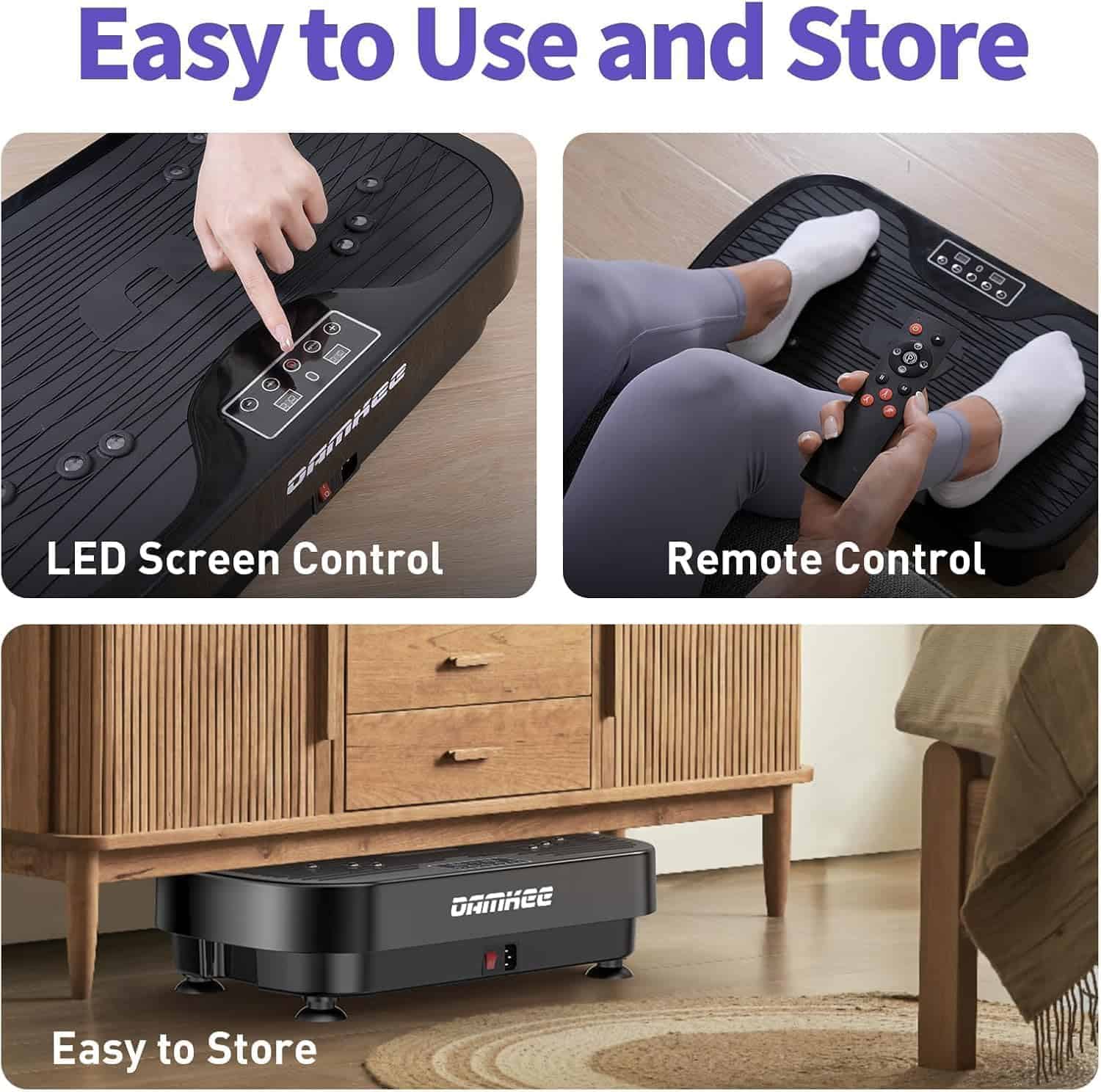 Máquina de Plataforma Vibratoria DamKee, Plataforma - Imagen 7