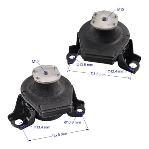 Conjunto de 2 soportes de motor delantero izquierdo y - Imagen 3