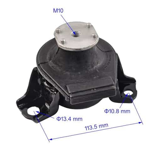 Conjunto de 2 soportes de motor delantero izquierdo y - Imagen 4