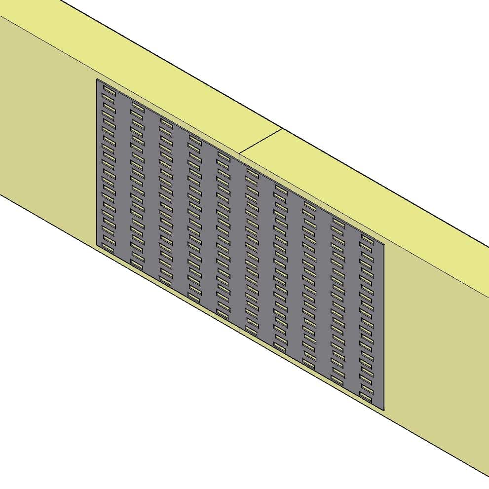 6-Pack 6x12 Pulgadas Placas de Armadura Dentada de Acero - Imagen 6