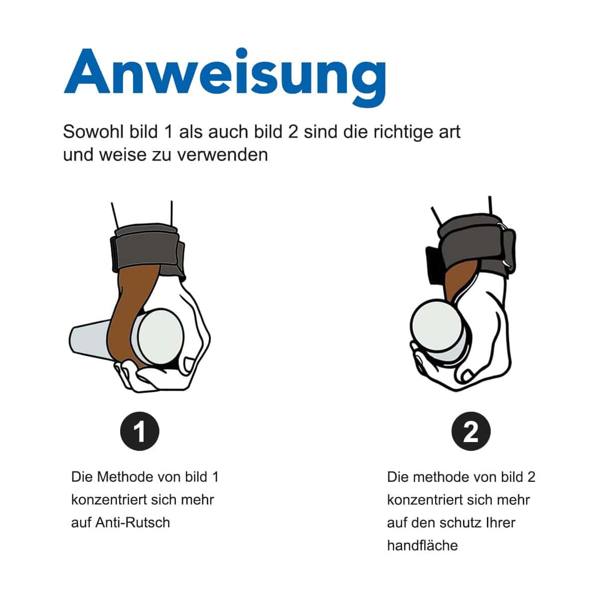 Muñequeras Tinifan para Levantamiento de Pesas, Deadlift y - Imagen 8