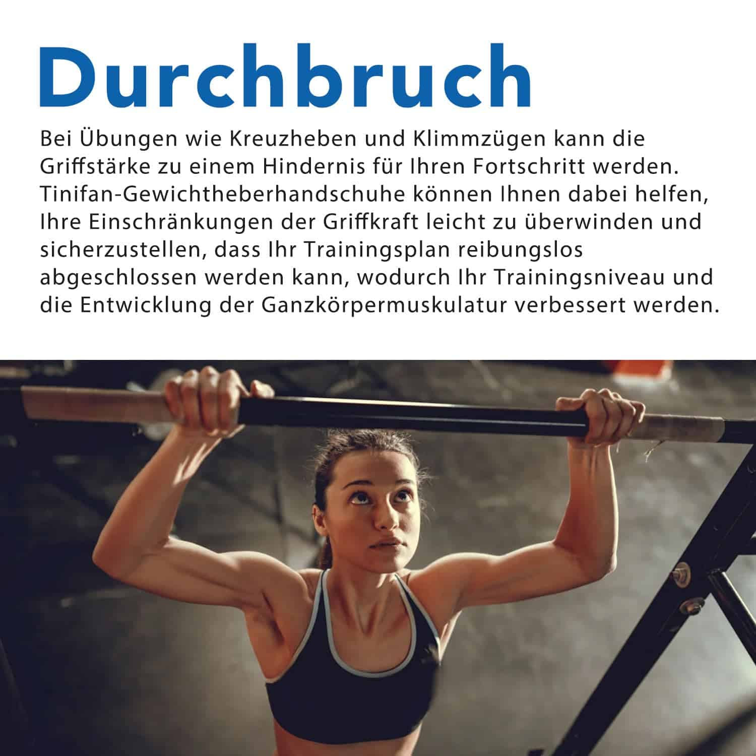 Muñequeras Tinifan para Levantamiento de Pesas, Deadlift y - Imagen 4