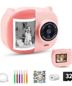 Cámara de Impresión Instantánea para Niños, Regalos de