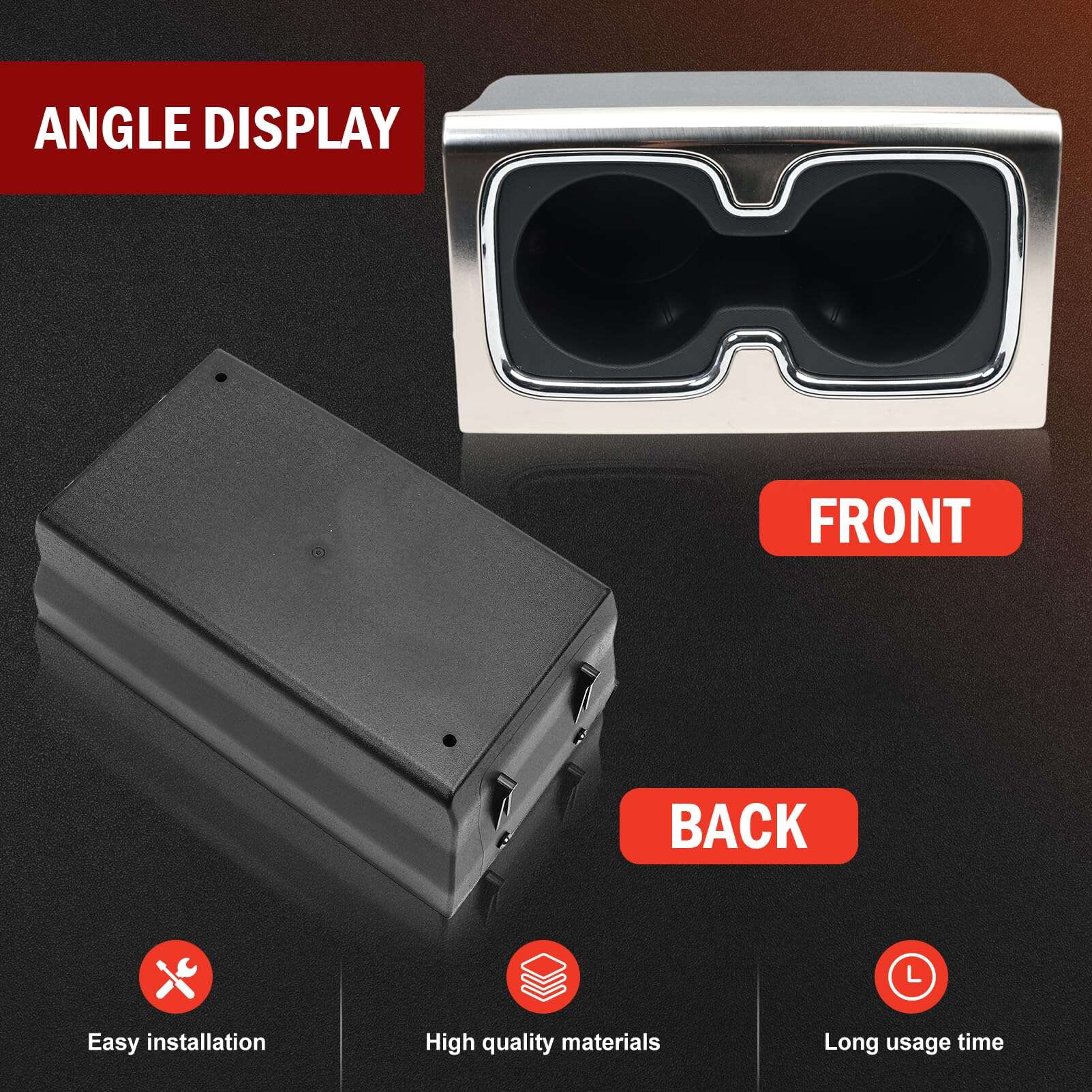 Portavasos de consola central 23467147 Compatible con - Imagen 5