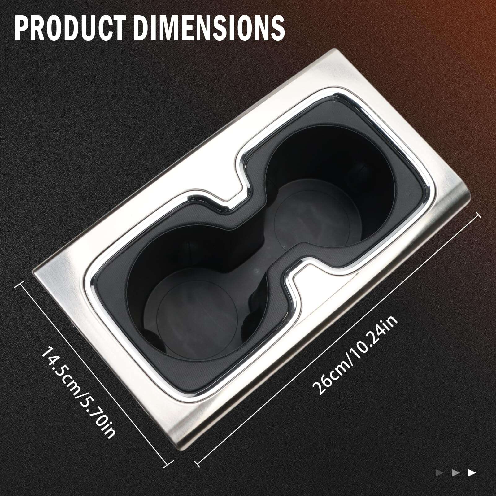 Portavasos de consola central 23467147 Compatible con - Imagen 3