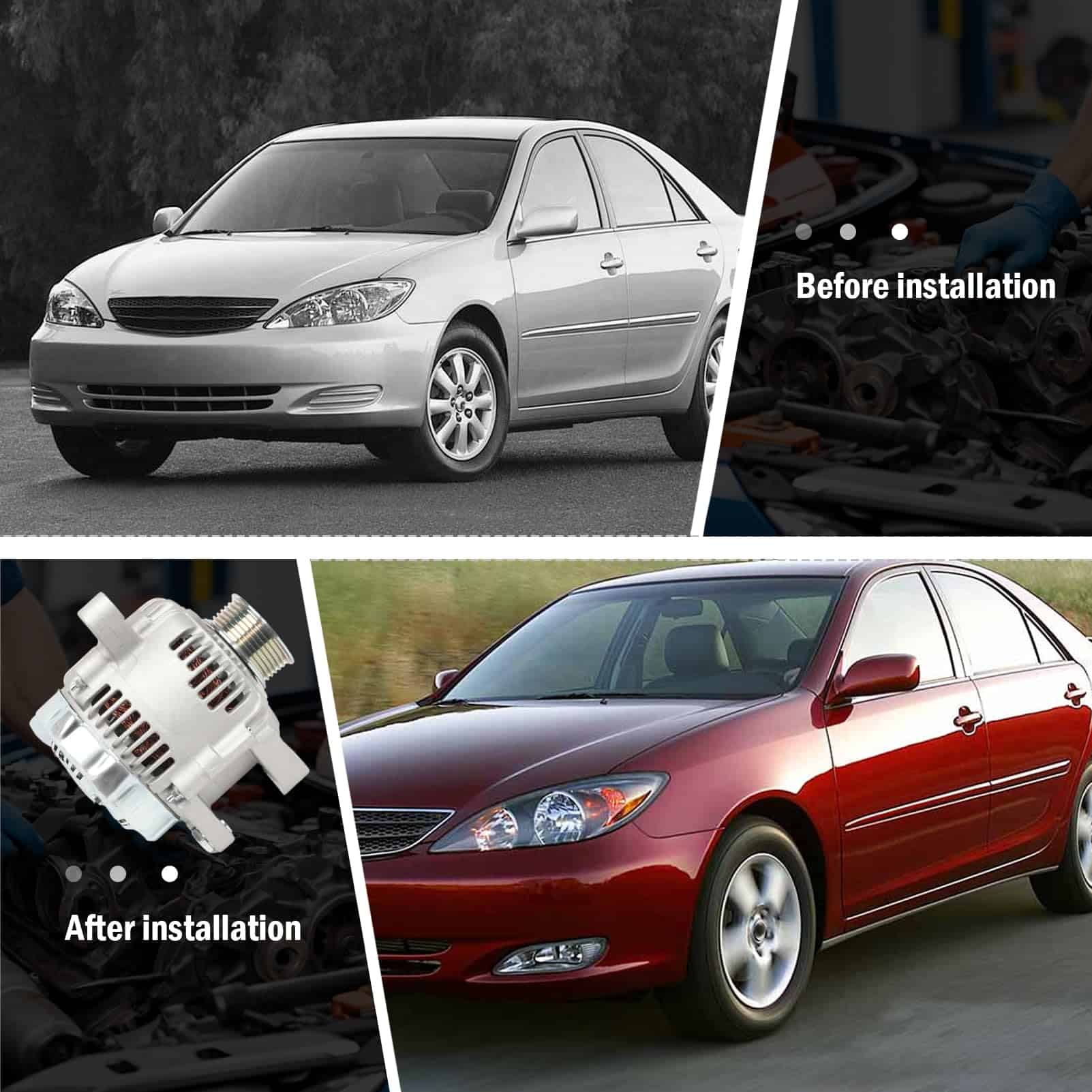 Alternador Generador AC Compatible con Camry 2002-2003 - Imagen 8