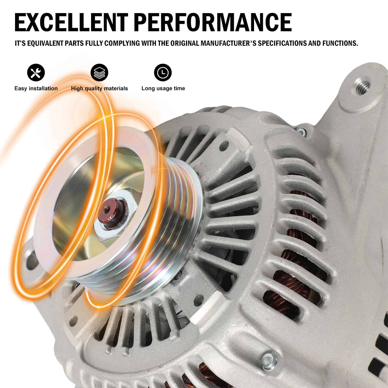 Alternador Generador AC Compatible con Camry 2002-2003 - Imagen 6