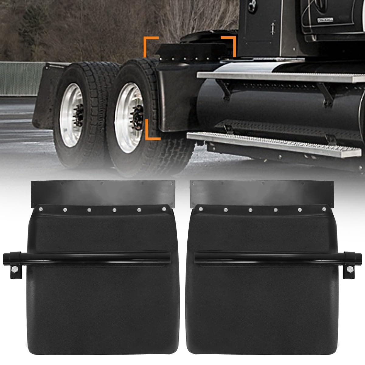 Juego de guardabarros para el lado del conductor izquierdo