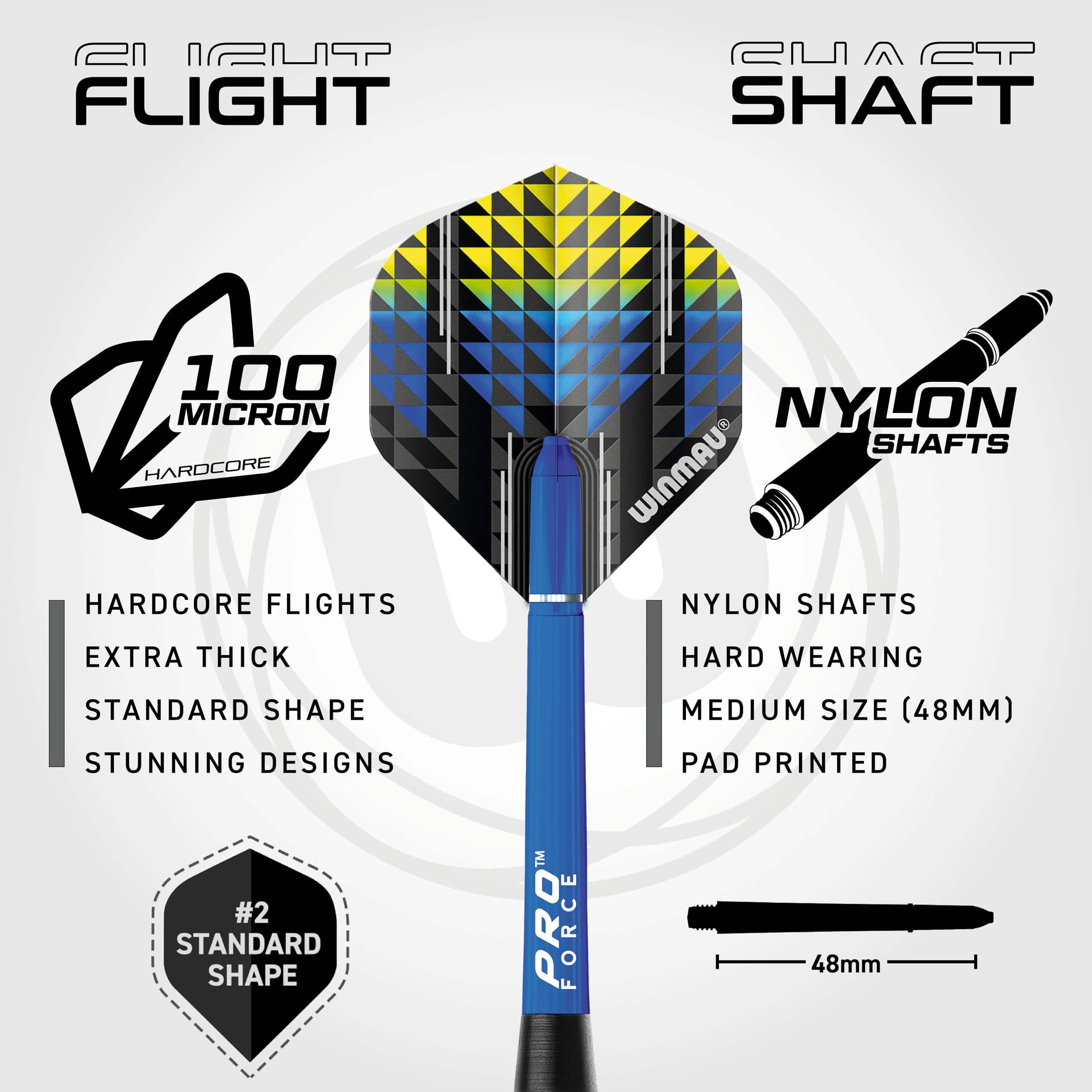 Set de Dardos Winmau Cadet | Acero Premium | Set de 19g de - Imagen 4