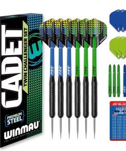 Set de Dardos Winmau Cadet | Acero Premium | Set de 19g de