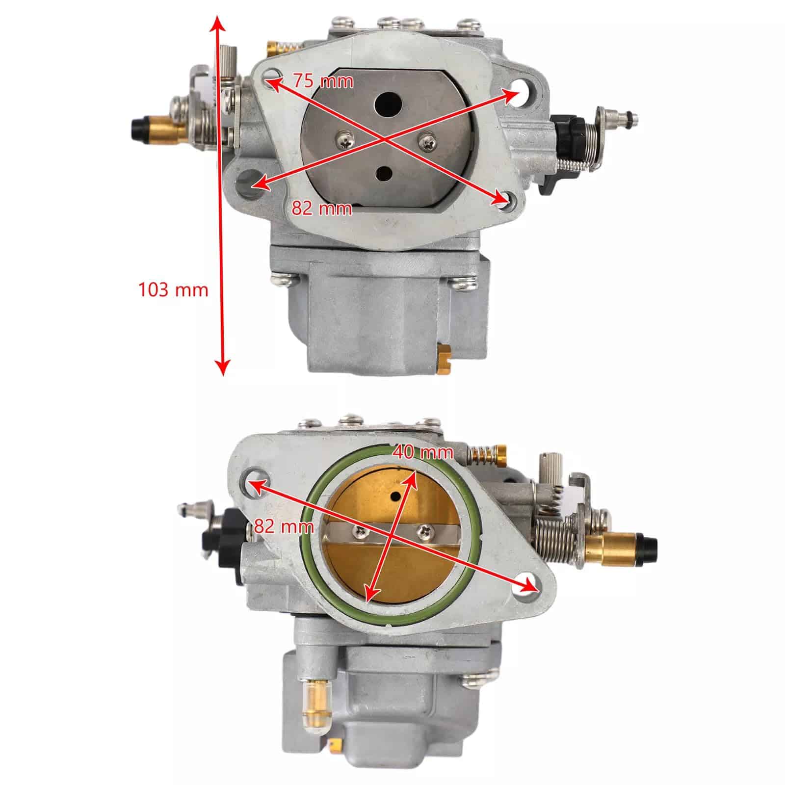 Carburador para YAMAHA fuera de borda 40hp 30 hp 2 tiempos - Imagen 10