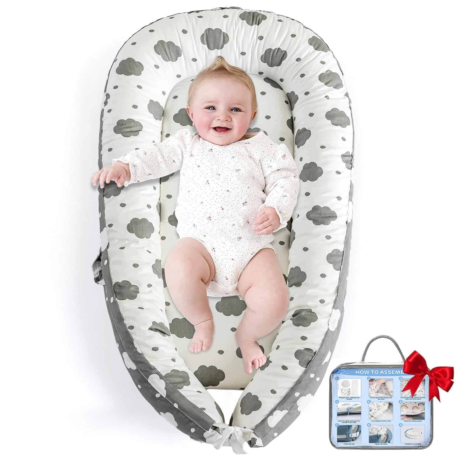 BELIVIUM Baby Lounger para Recién Nacidos, Refugio para