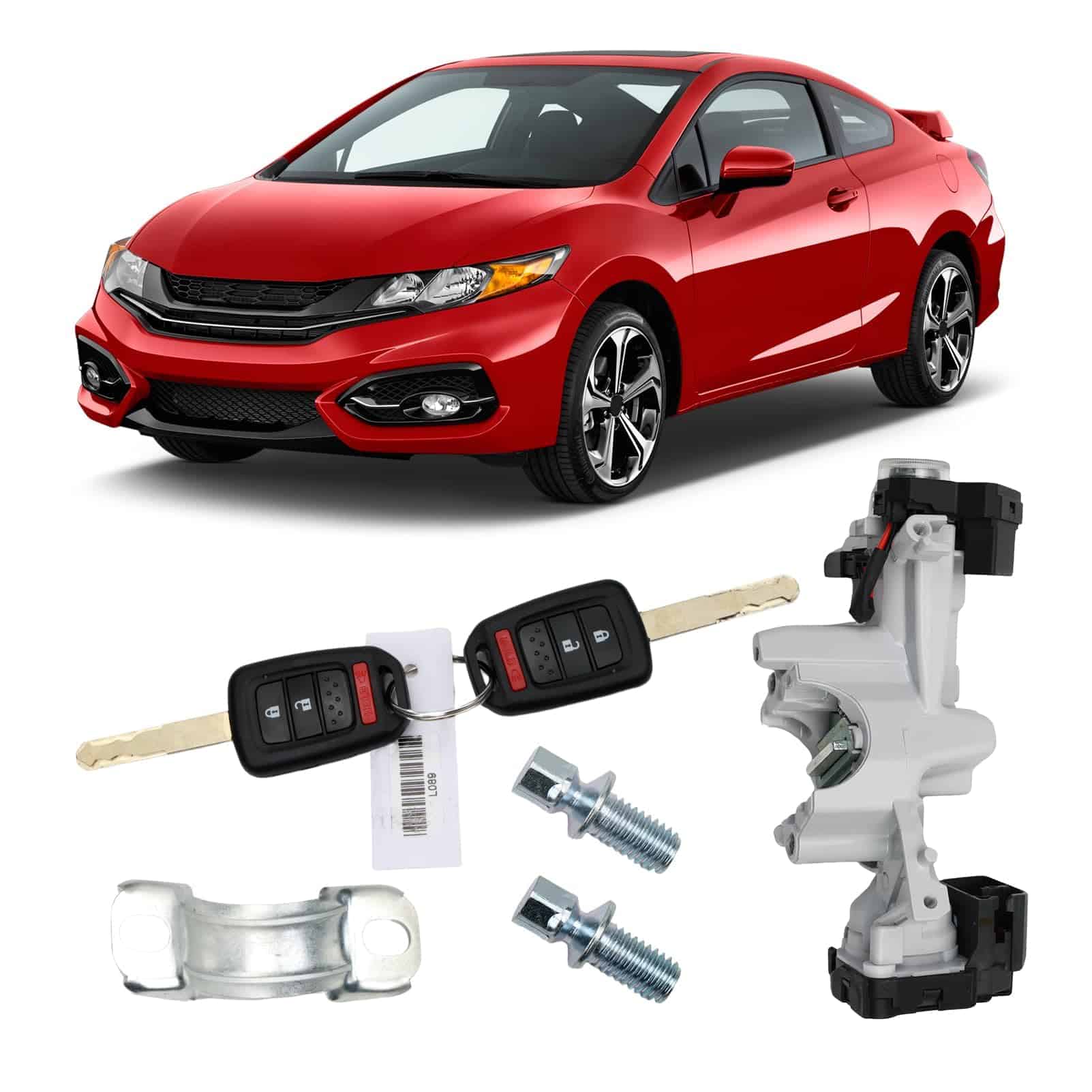 Cilindro de Ignición con Interruptor y 2 Llaves Remotas - Imagen 8