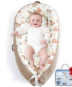 BELIVIUM Baby Lounger para Recién Nacidos, Cojín para Bebés