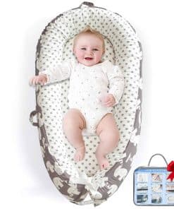 BELIVIUM Asiento de Suelo y Reposacabezas para Bebés Recién