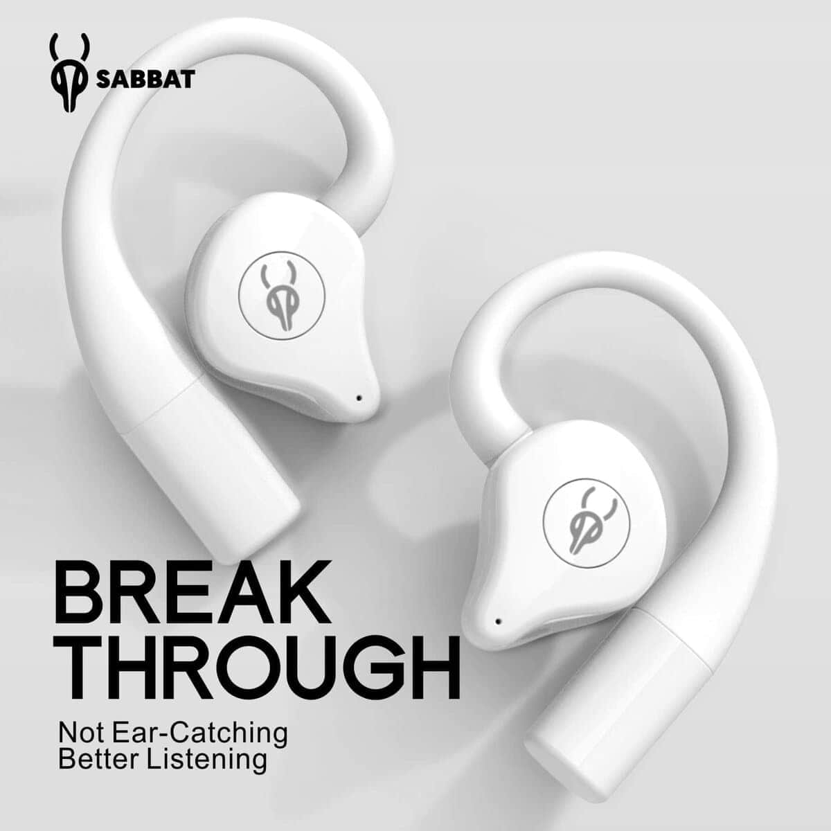 Audífonos Bluetooth 5.4 ICESOMNUS Sabbat Q12 -Plata explosio - Imagen 6