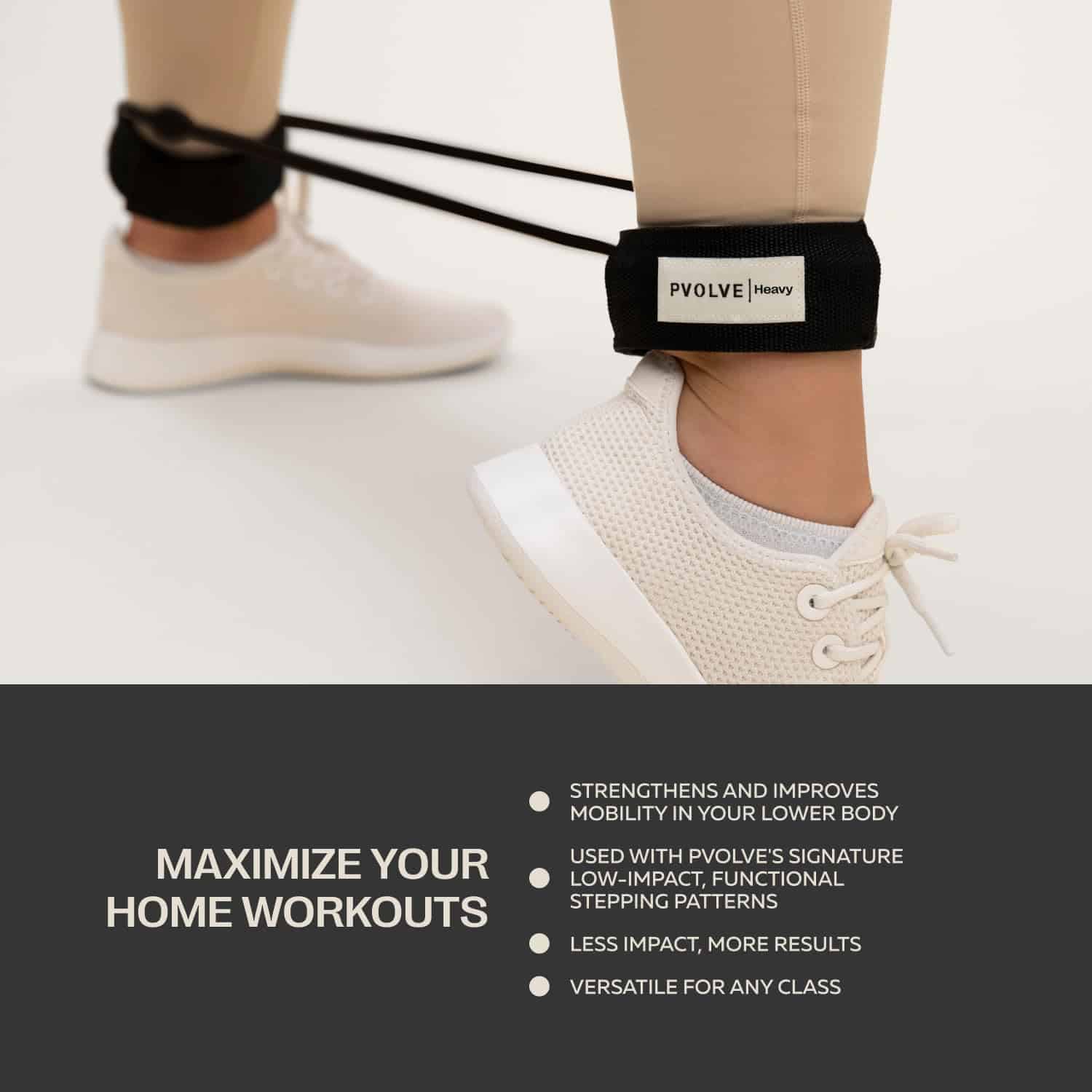 Bandas de Tobillo de Ejercicio Pvolve - Equipo de Fitness - Imagen 5