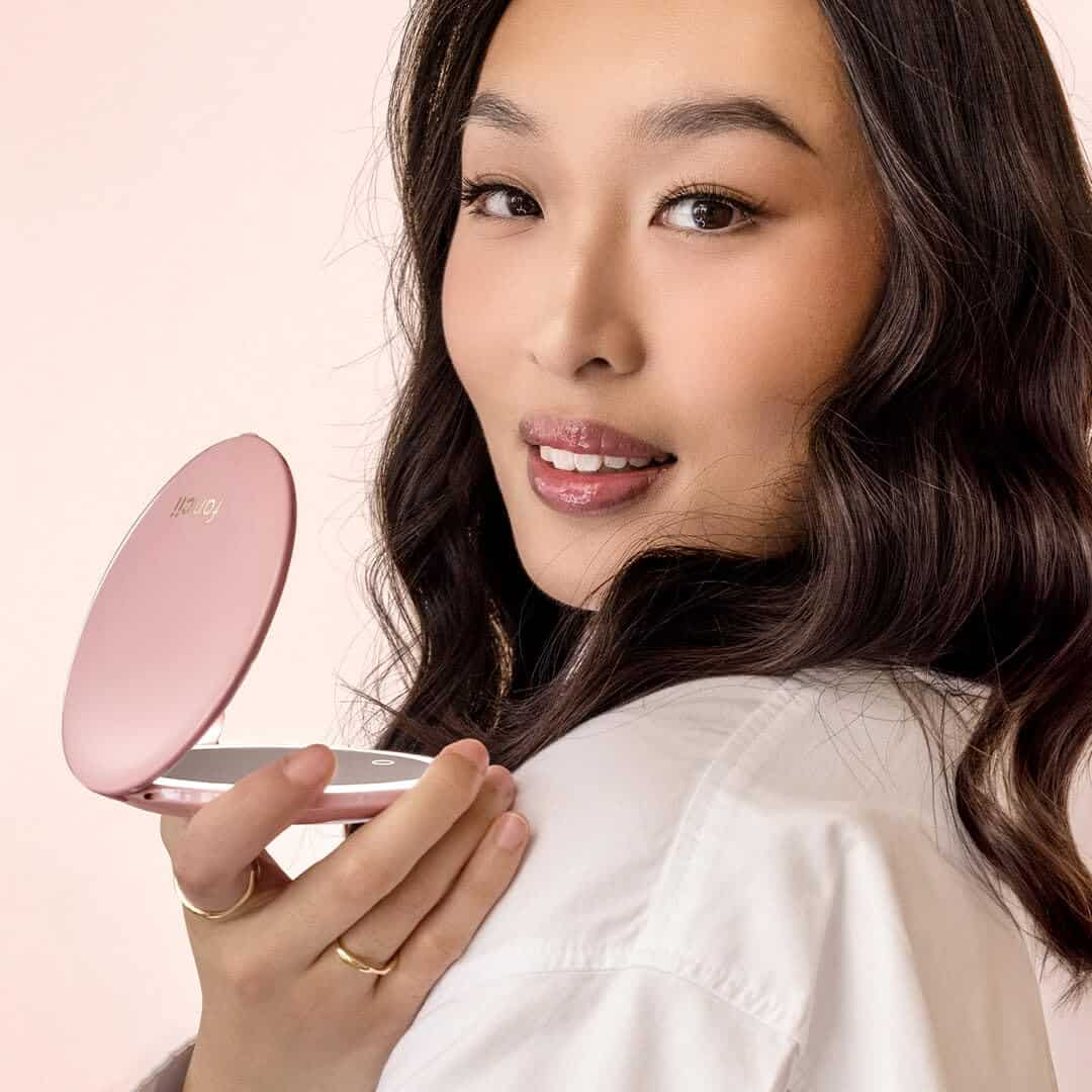 Espejo Compacto de Aumento Fancii Mini Taylor con Luz LED, - Imagen 5