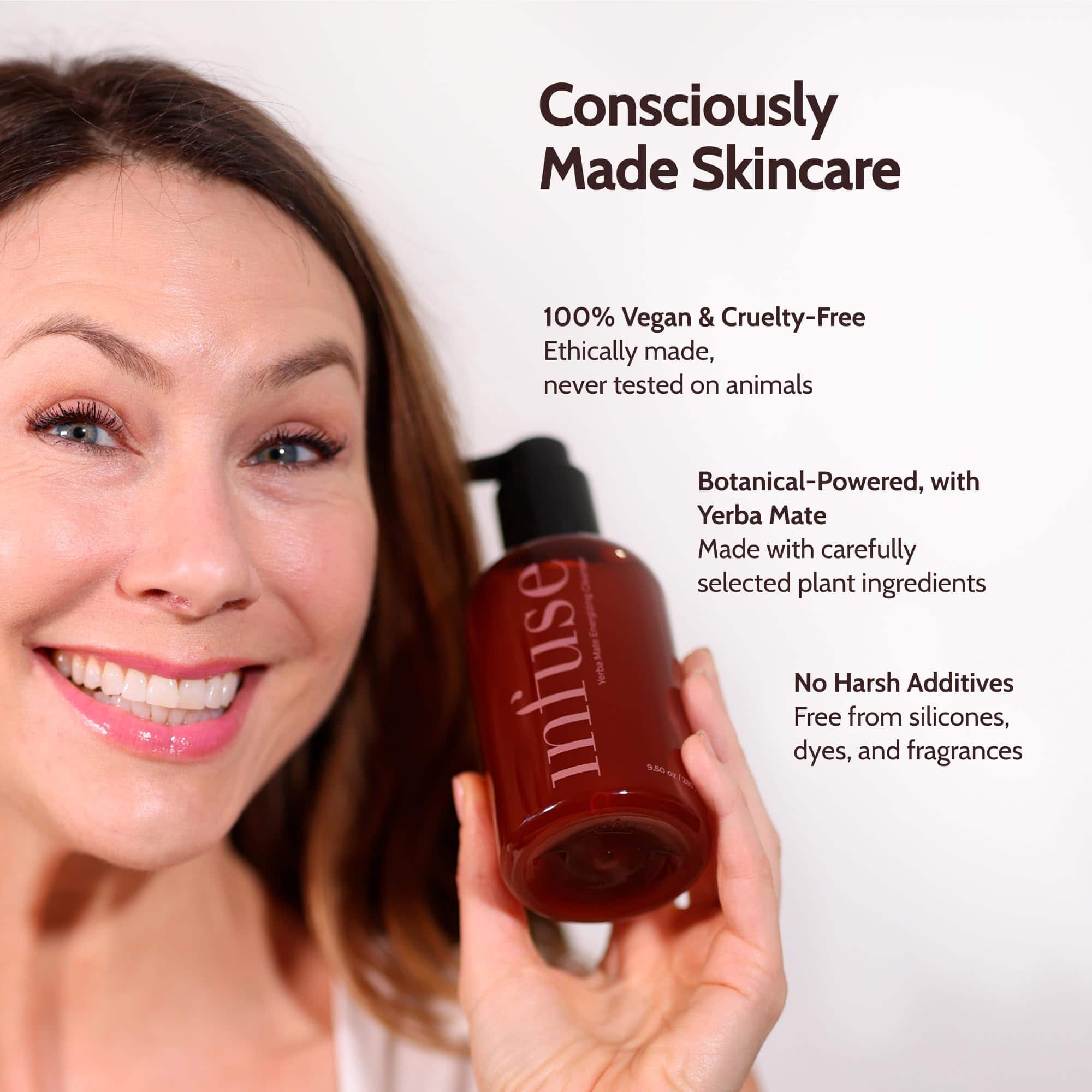 Limpiador Energizante de Yerba Mate Infuse Skin | Espuma - Imagen 5