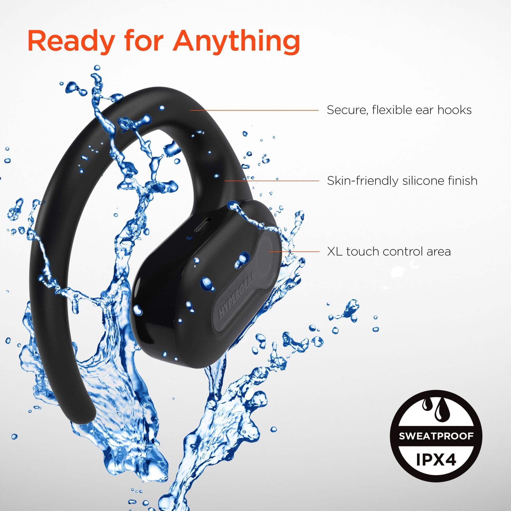 Auriculares inalámbricos verdaderos HyperGear AeroFlex 360 - Imagen 6