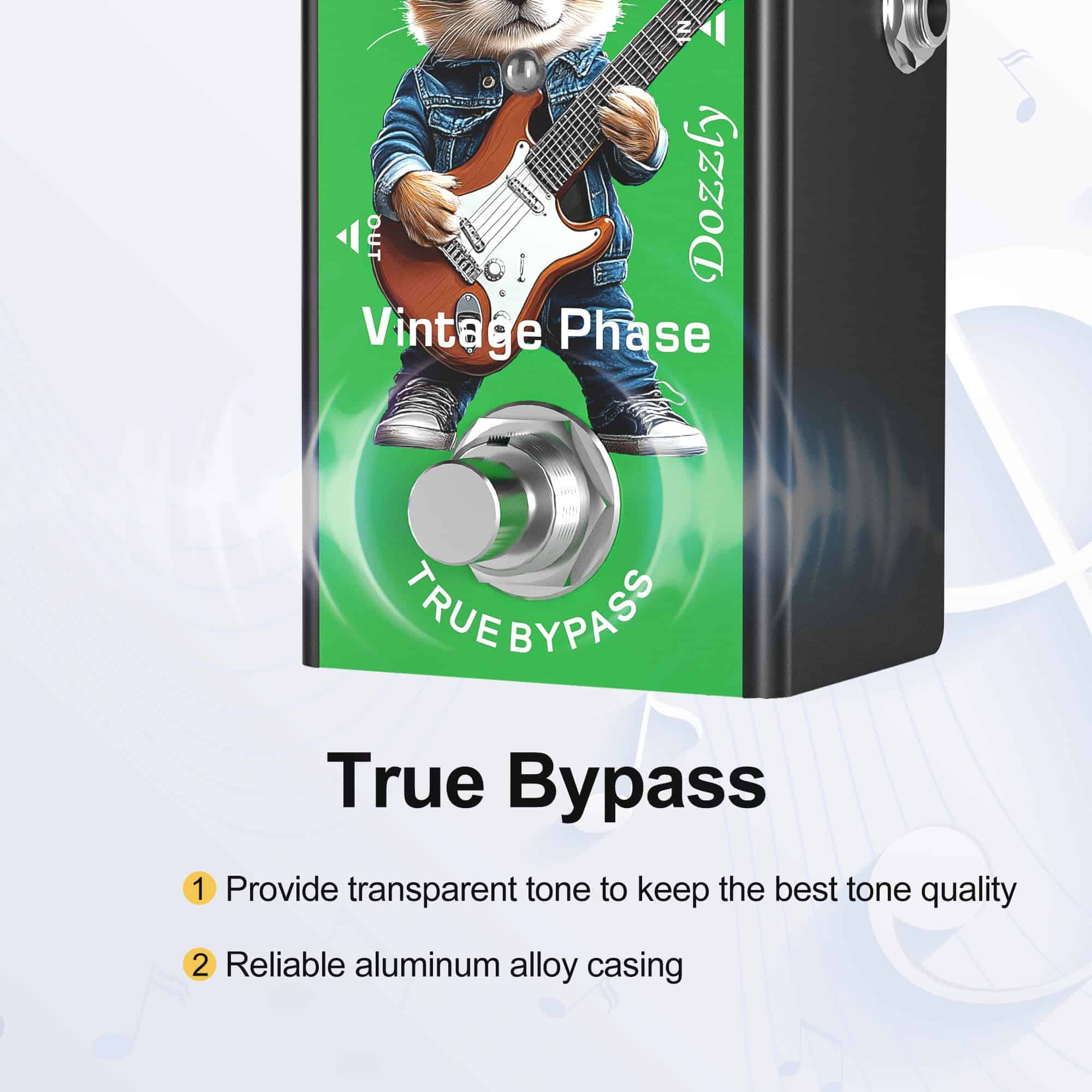 Pedal de Efectos para Guitarra Eléctrica Dozzly Phaser - Imagen 4