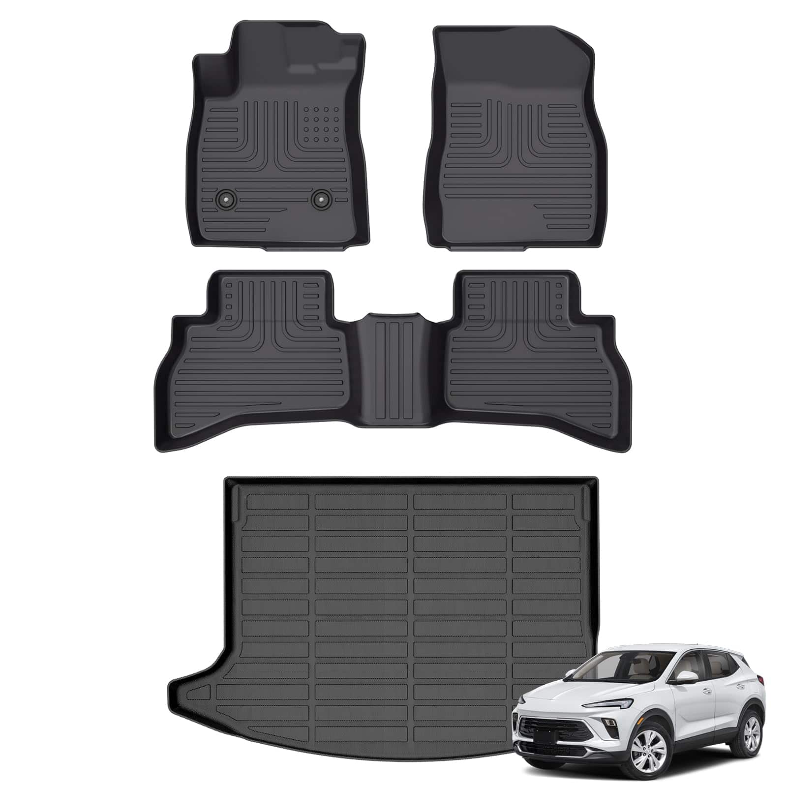 Tapetes para piso y forro de carga AZYT para Buick Encore