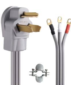Cable de Secadora de 3 Puntas FiiMan 10 AWG SRDT, 30 Amp