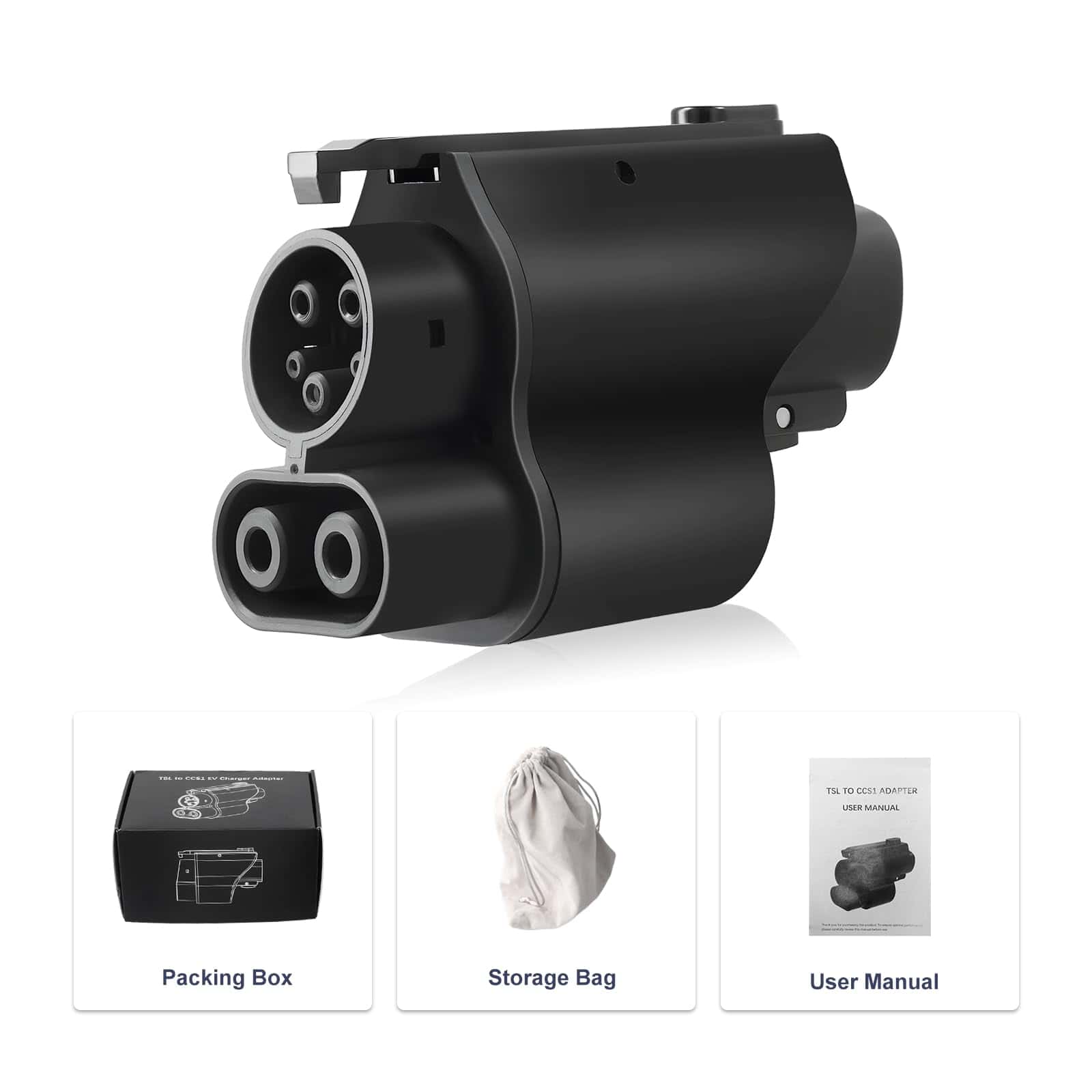 Adaptador de Carga NACS a CCS1, Cargador Rápido de NACS DC - Imagen 10