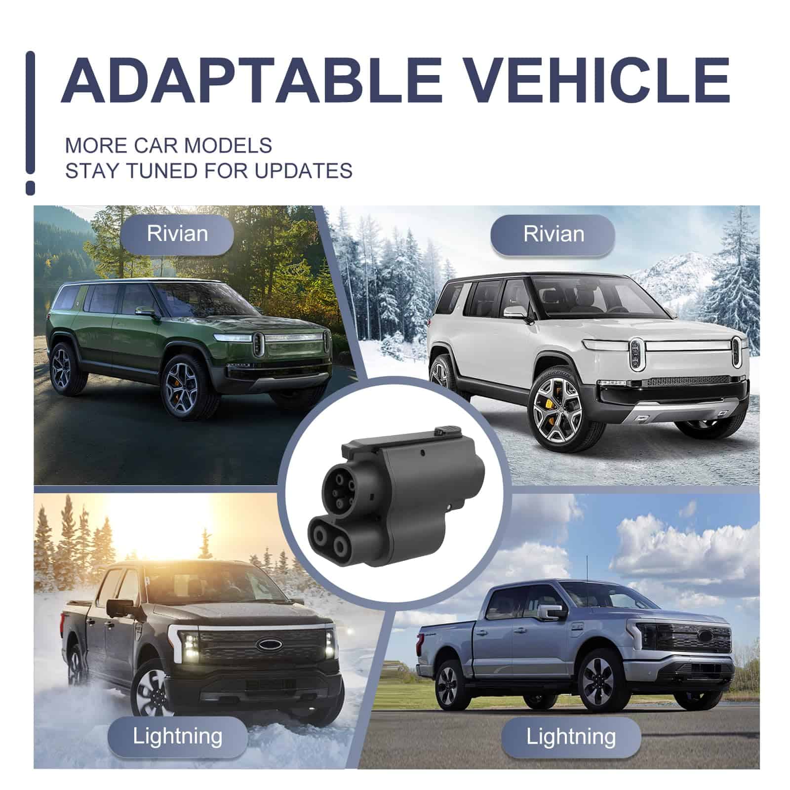 Adaptador de Carga NACS a CCS1, Cargador Rápido de NACS DC - Imagen 9