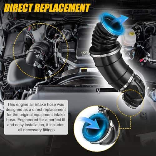 Manguera de admisión de aire del motor 696-207 para Dodge - Imagen 5