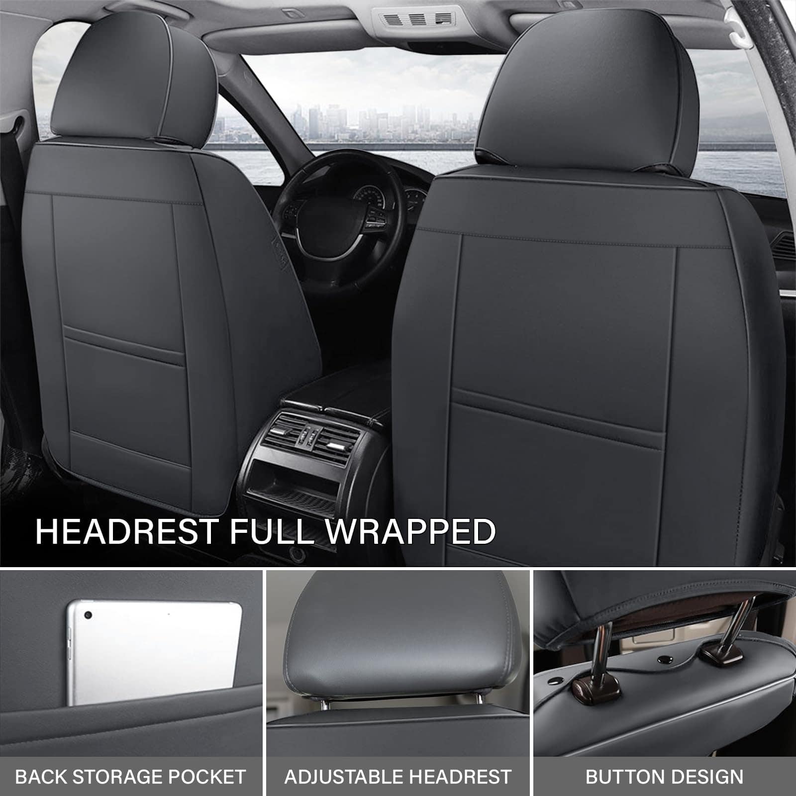 Cubierta de asiento de coche KSJH para el 98% de Honda - Imagen 3