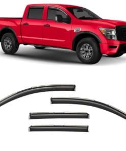 Voron Glass In-Channel Extra Durable Rain Guards para