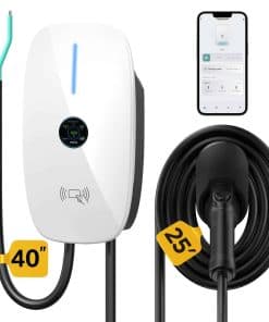 Cargador de Nivel 2 para Vehículos -Blanco