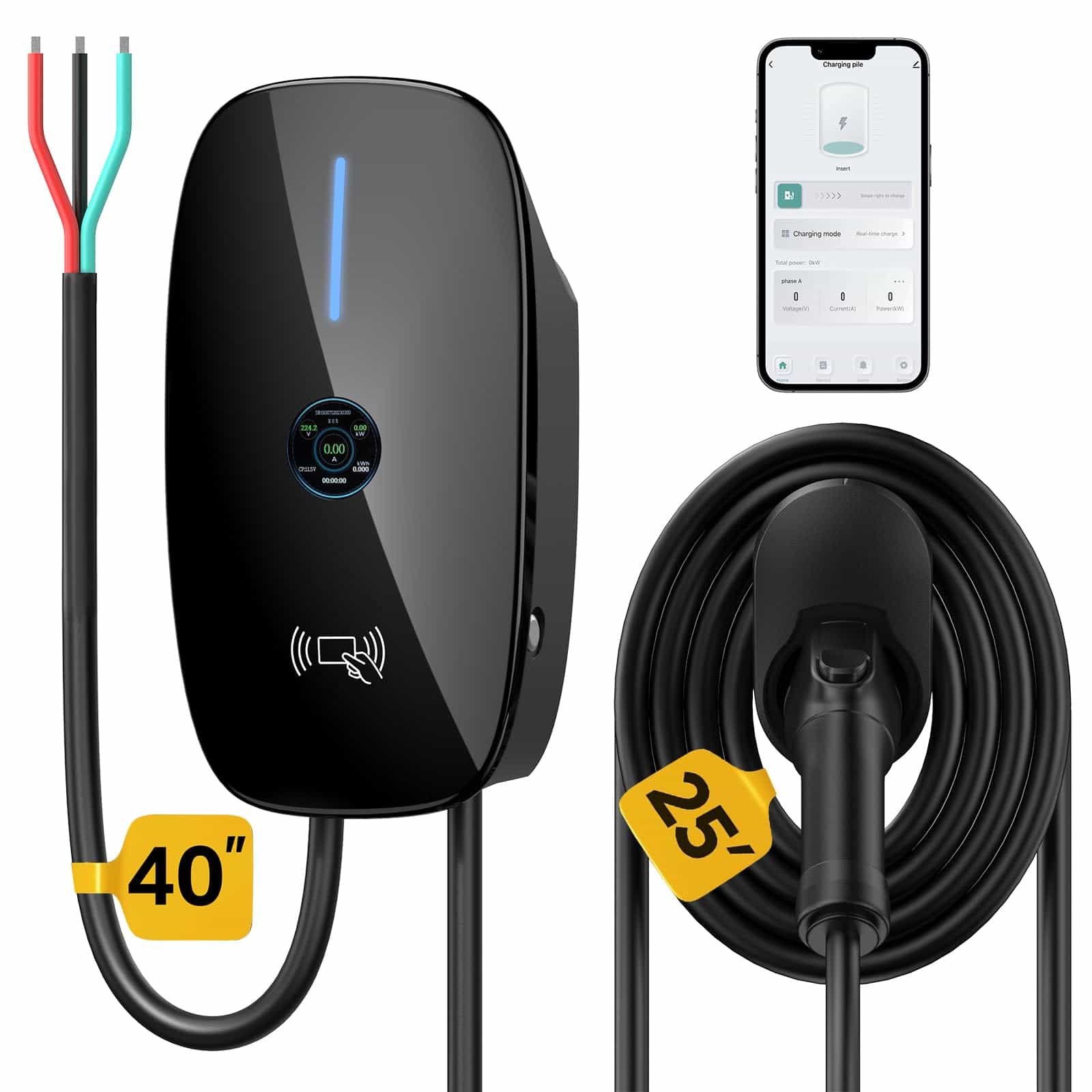 Cargador de Nivel 2 para Vehículo Eléctrico Sixthgu 48