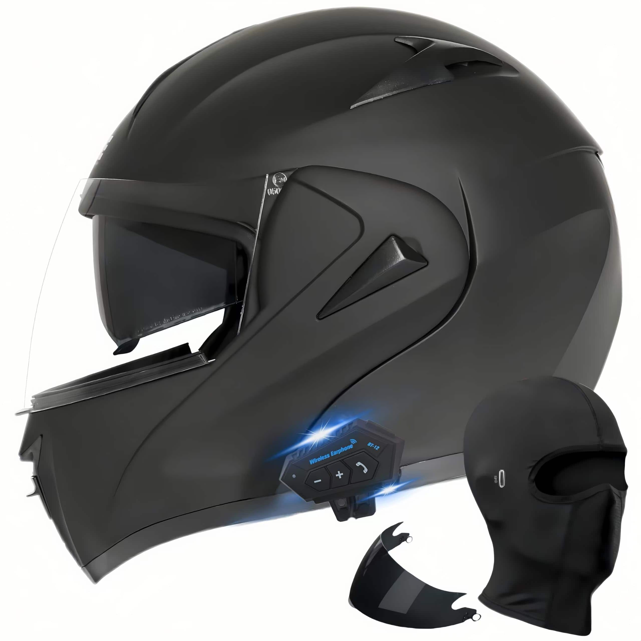 Casco Bluetooth Modular para Motocicleta, Aprobado por DOT