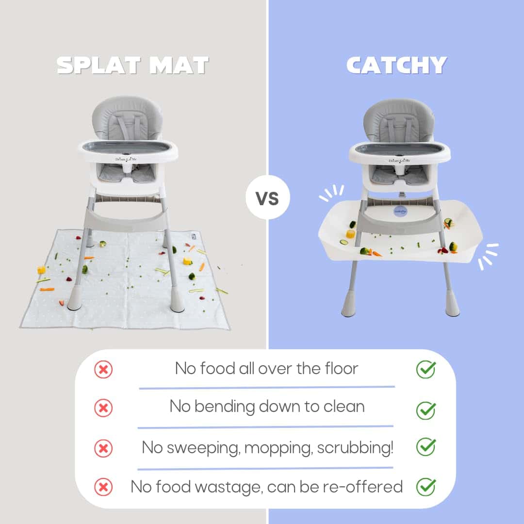 CATCHY - Recogedor de alimentos - Compatible con la silla - Imagen 5