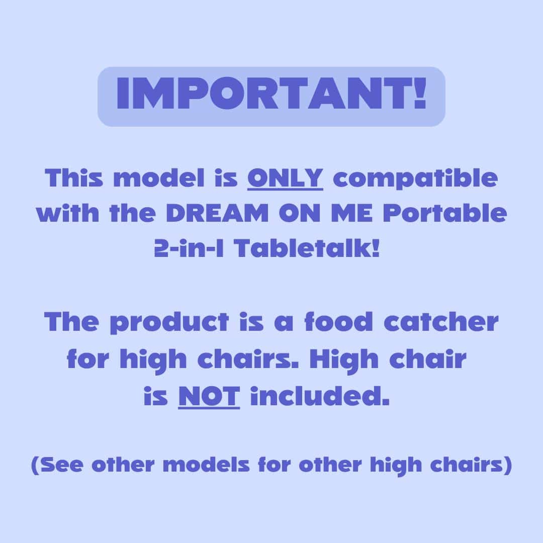 CATCHY - Recogedor de alimentos - Compatible con la silla - Imagen 3