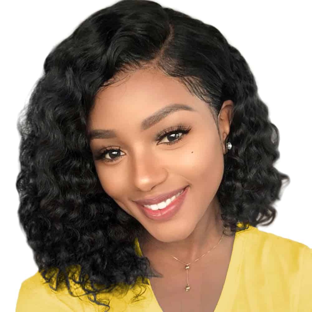 Pelucas de Cabello Humano Bob Apeasex sin Pegamento Pelo