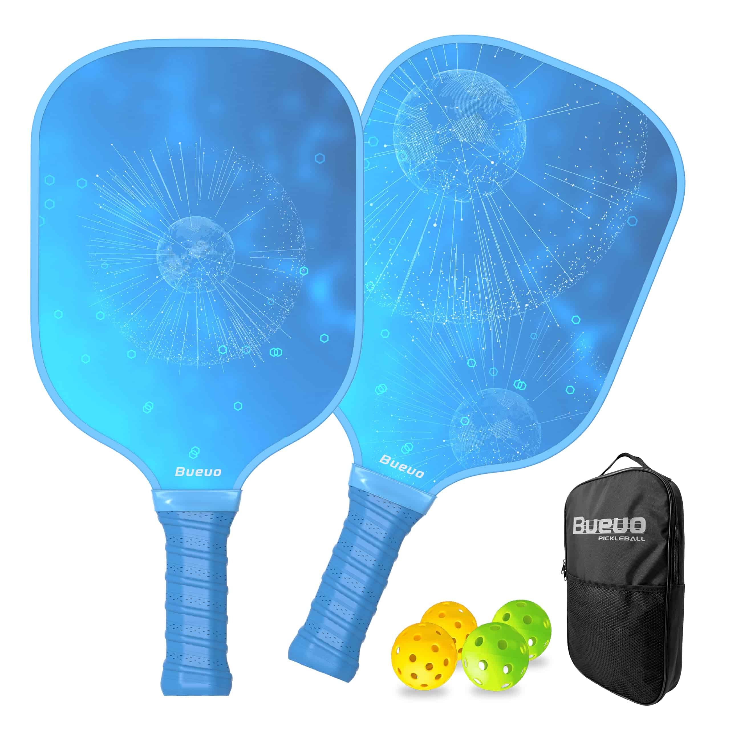 Set de 2 Palas de Pickleball Bueuo, Pala de Pickleball