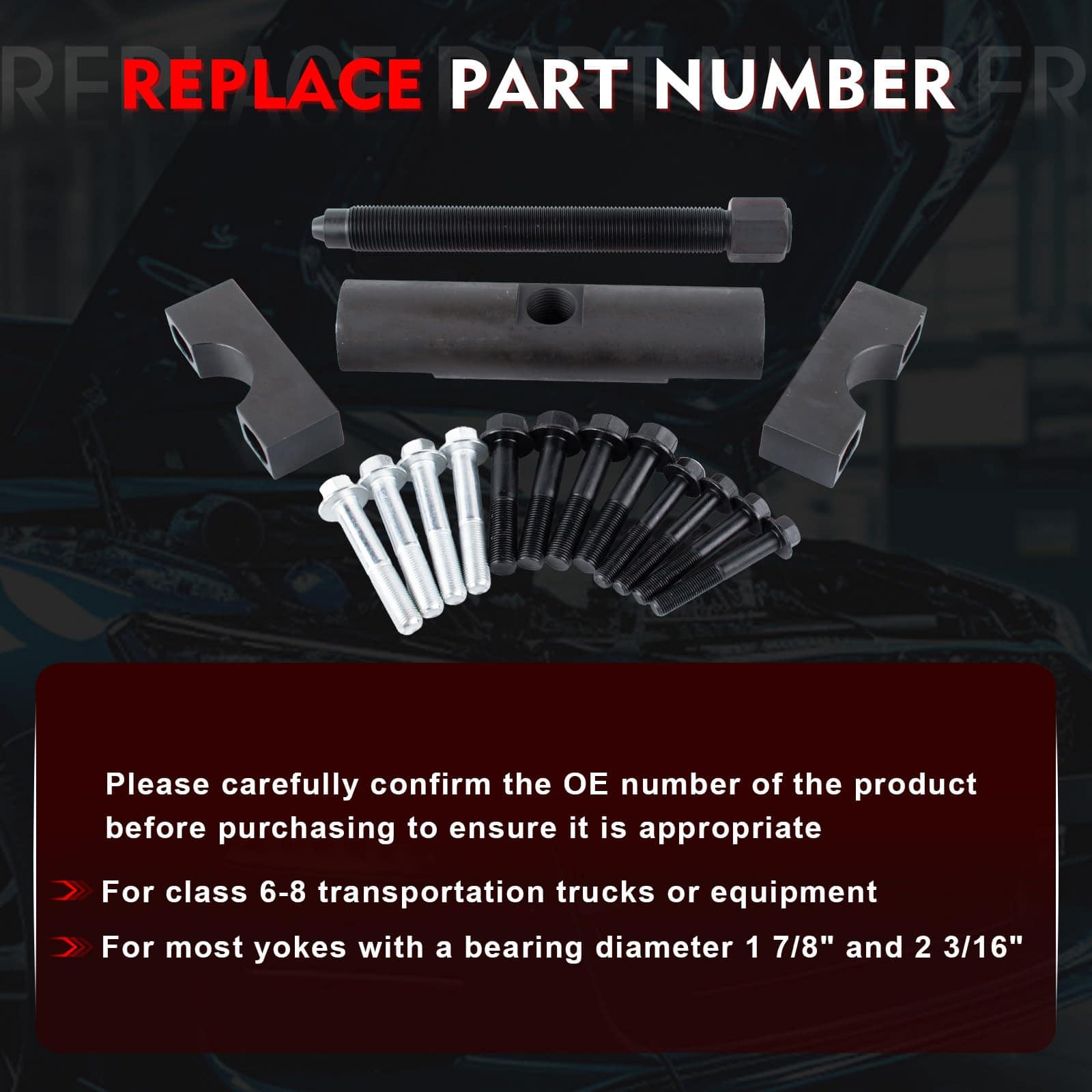 Kit Extractor de Yugo Heavy-Duty Merautop SJ 60050 para - Imagen 4