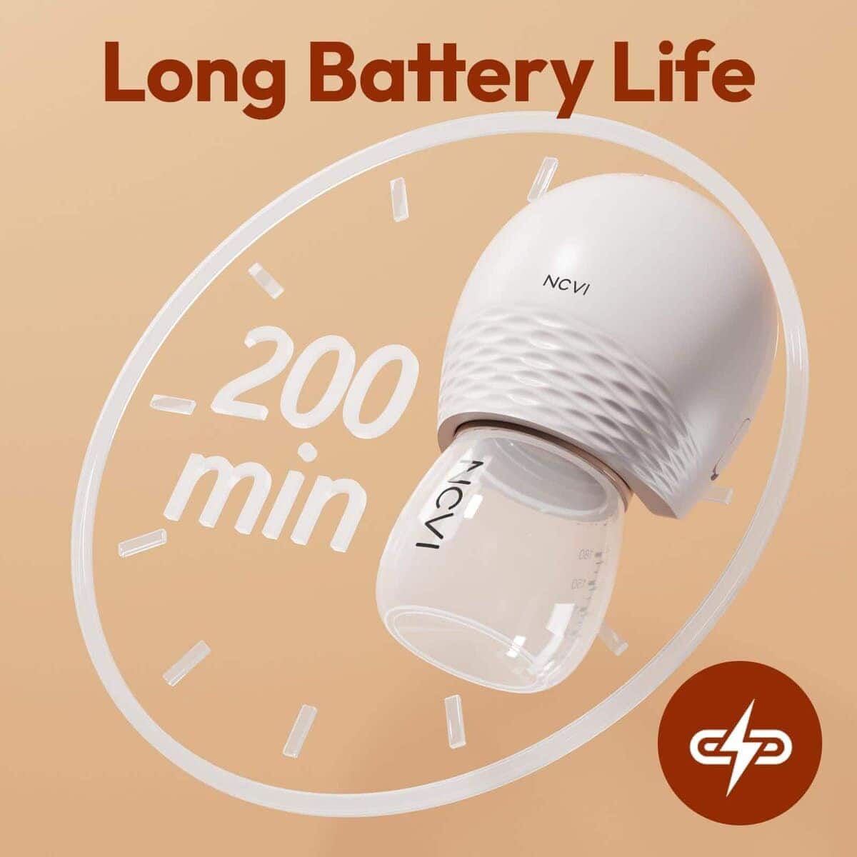 Sacaleches inalámbrico NCVI 8113 manos libres 21/25mm, - Imagen 10